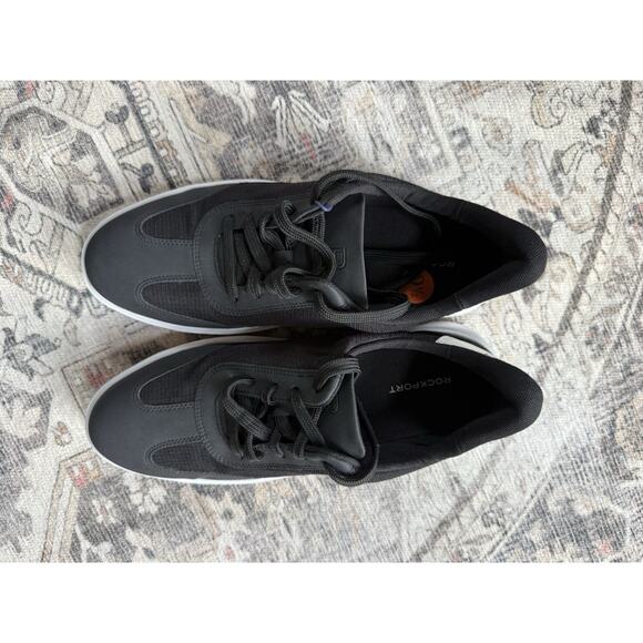 NWT Rockport Men\'s Tylan Step Black Casual Athleisure Sneakers Size 9.5 main image 7